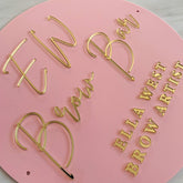 Acrylic Business Sign | Circle